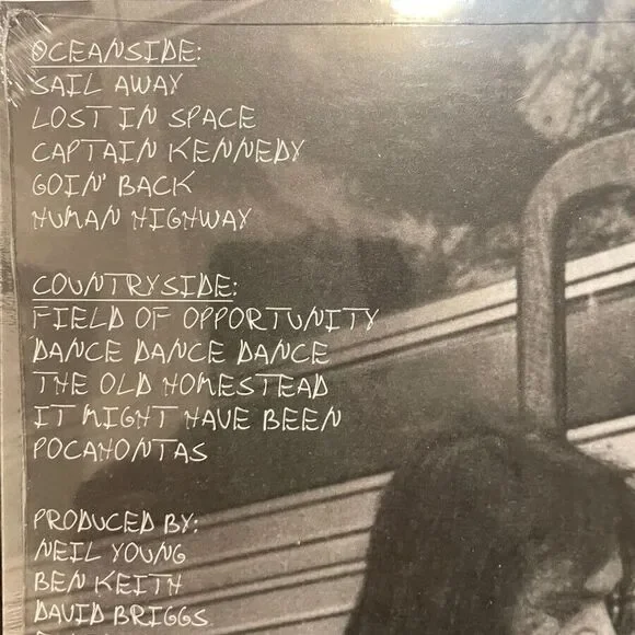 Neil Young NEW Oceanside Countryside Limited Clear Vinyl